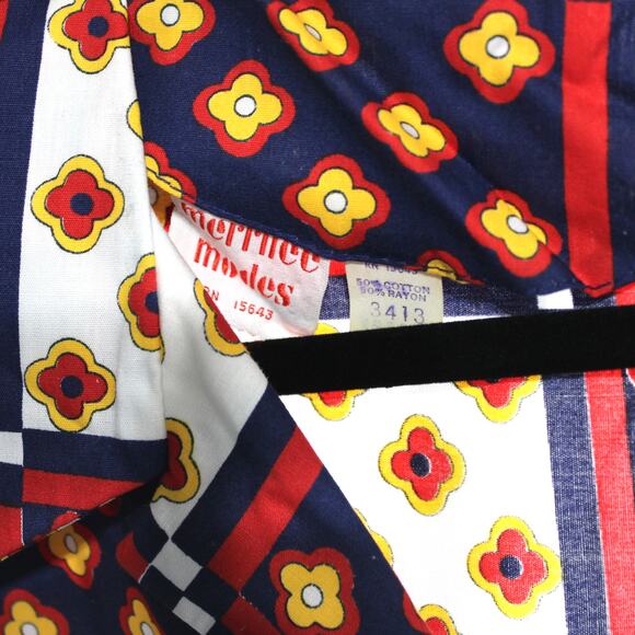 Vintage Merrnee Modes Mini Dress Size XL NWT - Picture 7 of 7